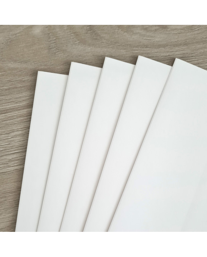 20 feuilles A4 autocollantes blanches - Papier d'impression